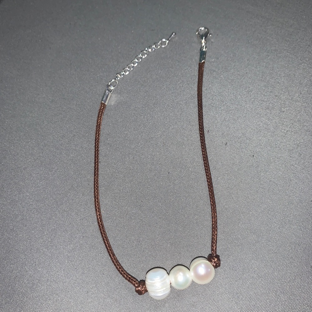 Pearl anklet/bracelet
